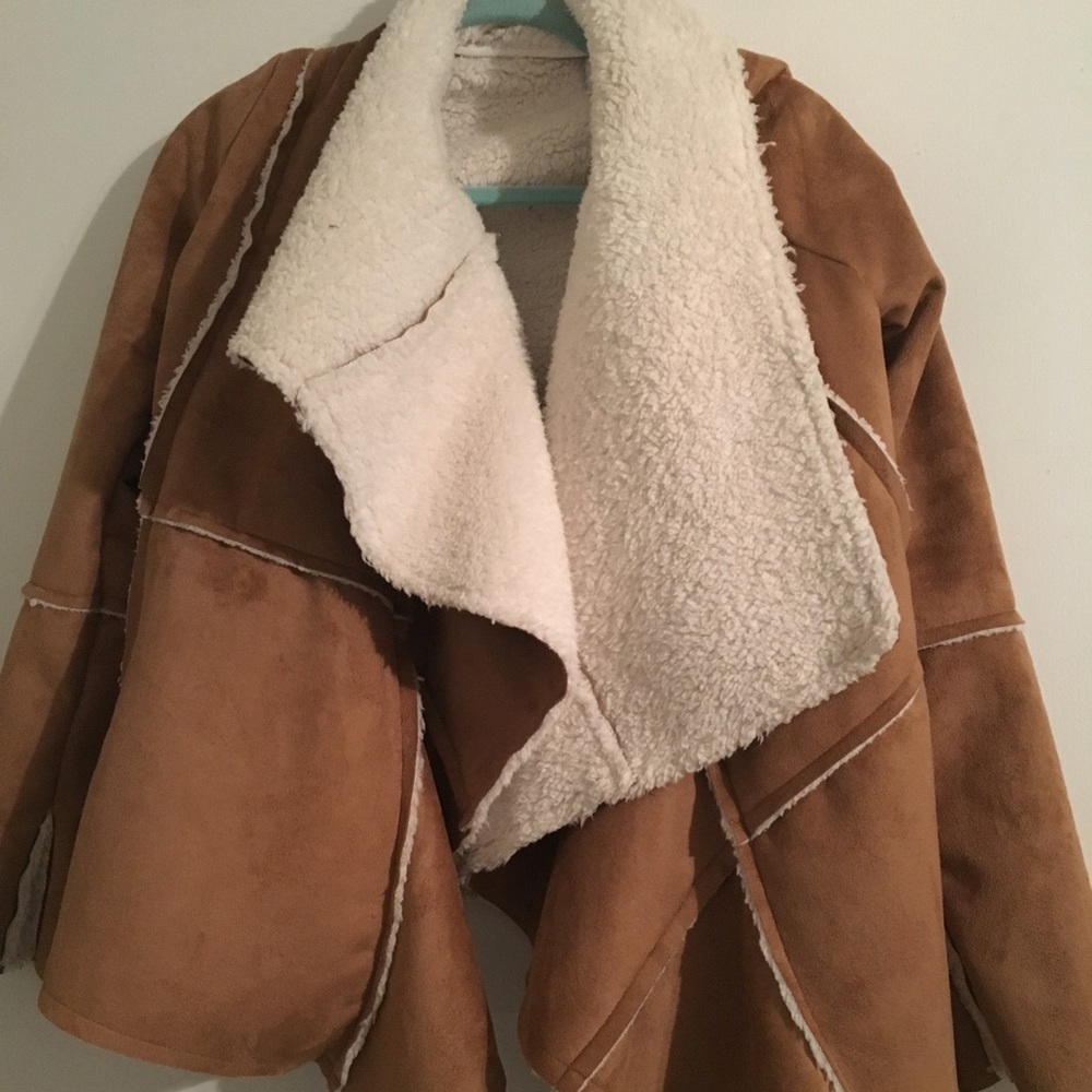 Sheepskin coat